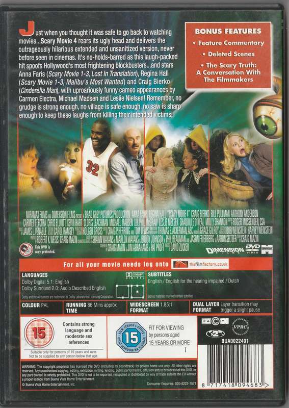 Scary movie 4