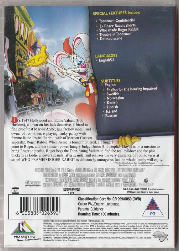 Who Framed Roger Rabbit