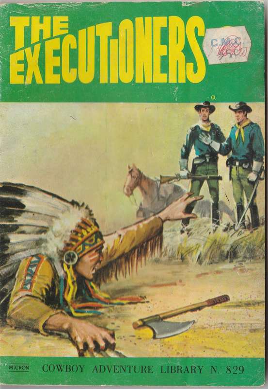 Cowboy Adventure Library #829 (1981)