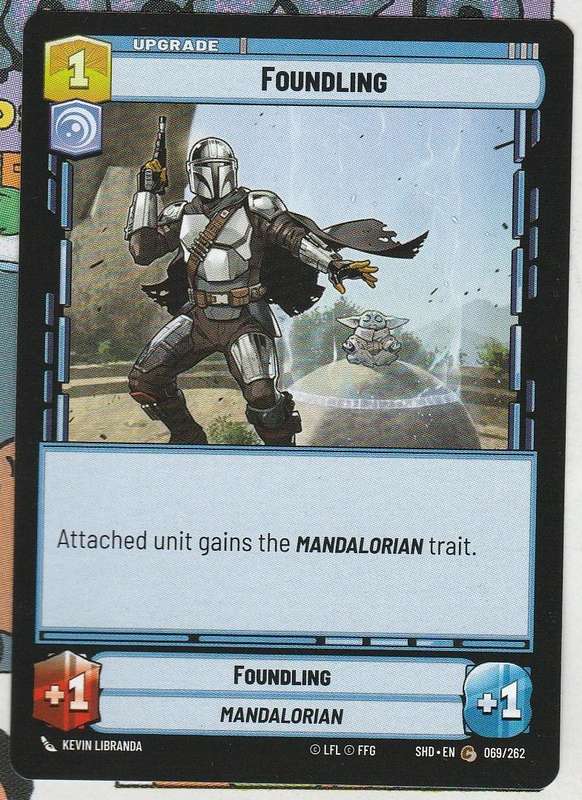 Star Wars unlimited shadows of the Galaxy Foundling