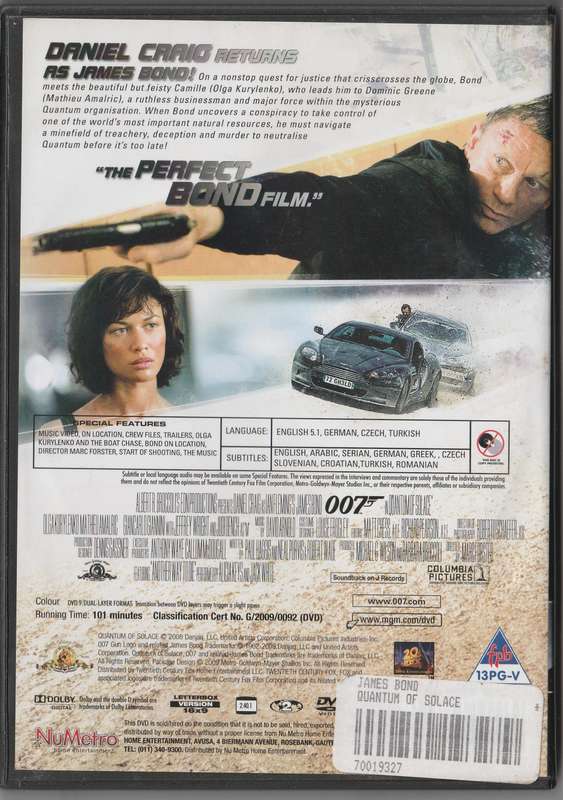 Quantum of Solace