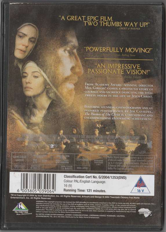 The Passion Of The Christ