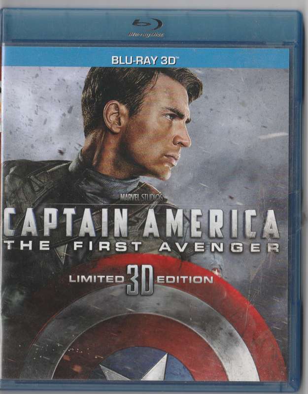 Captain America The First Avenger (3D Blu-Ray)