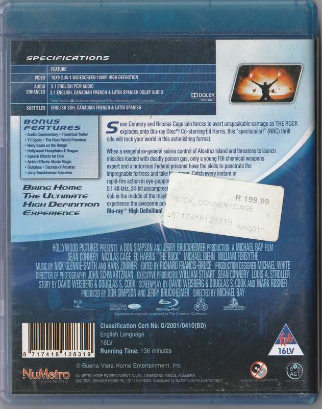 The Rock (Blu-Ray)