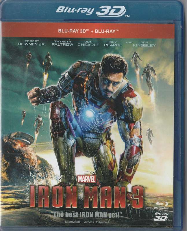 Iron Man 3 (Blu-Ray)