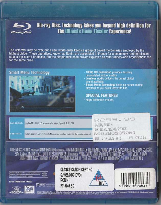 Ronin (Blu-Ray)