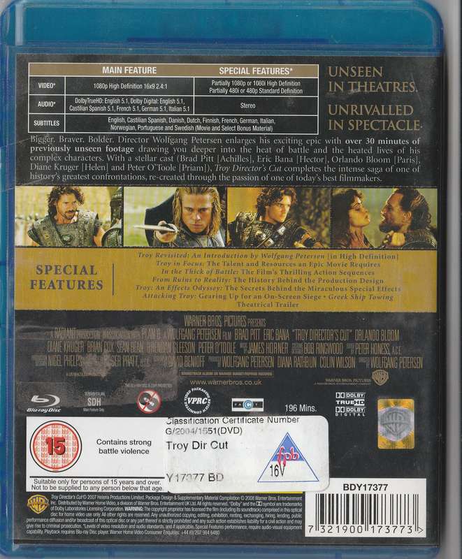 Troy (Blu-Ray)