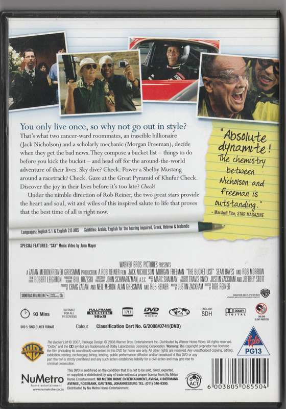 The Bucket List