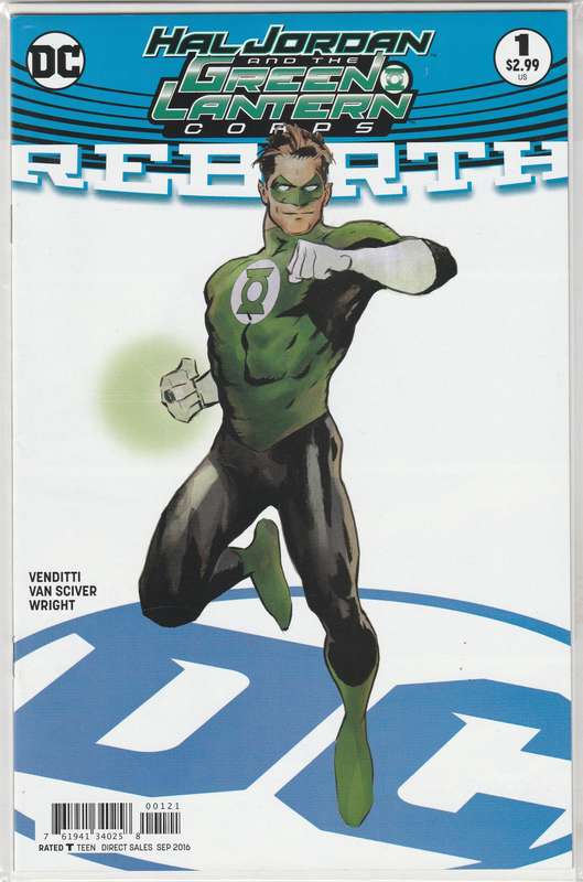Hal Jordan and the Green Lantern Corps: Rebirth #1B (2016)