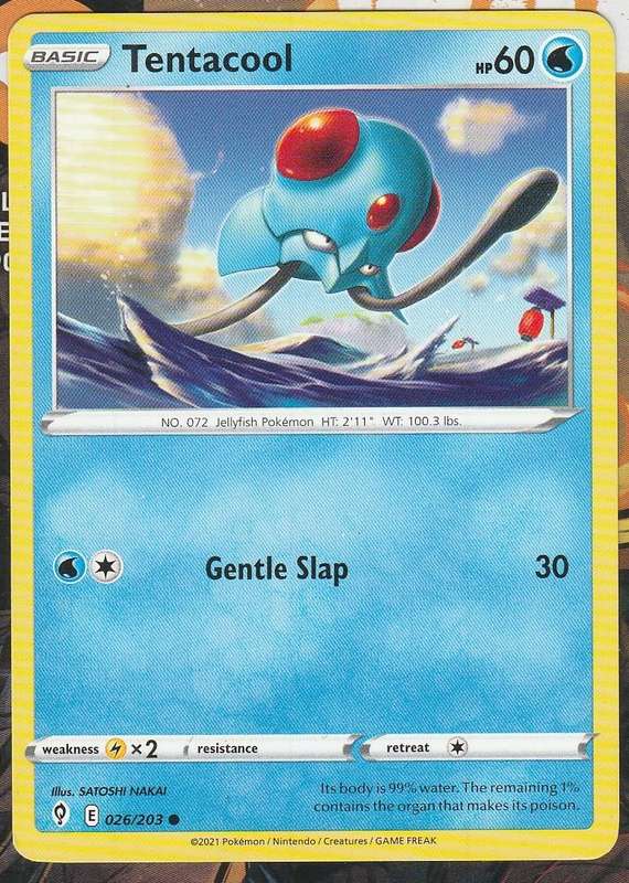 Pokemon Evolving Skies - Tentacool