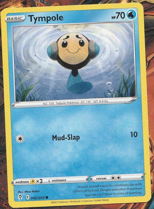 Pokemon Evolving Skies - Tympole