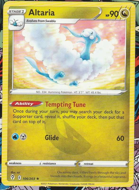 Pokemon Evolving Skies - Altaria
