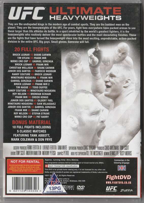 UFC Ultimate Heavyweights