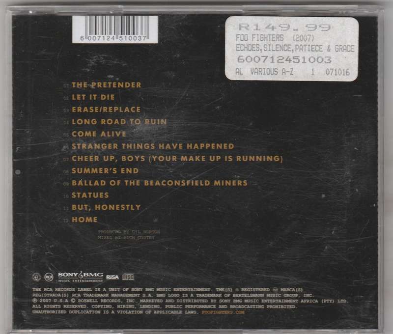 Foo Fighters - Echoes, Silence, Patience & Grace