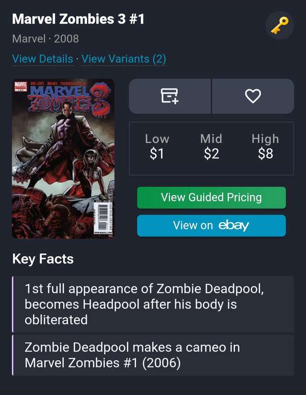 Marvel Zombies 3 #1 (2008)