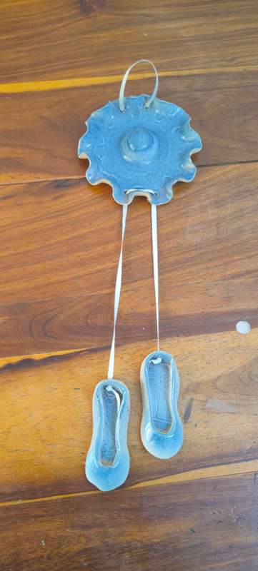 Blue wall hanging/ decor ornament
