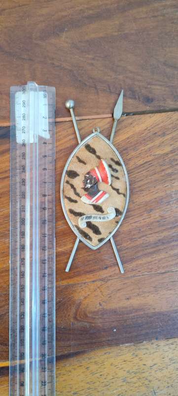 Vintage Badplaas souvenir shield