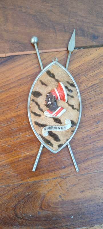 Vintage Badplaas souvenir shield