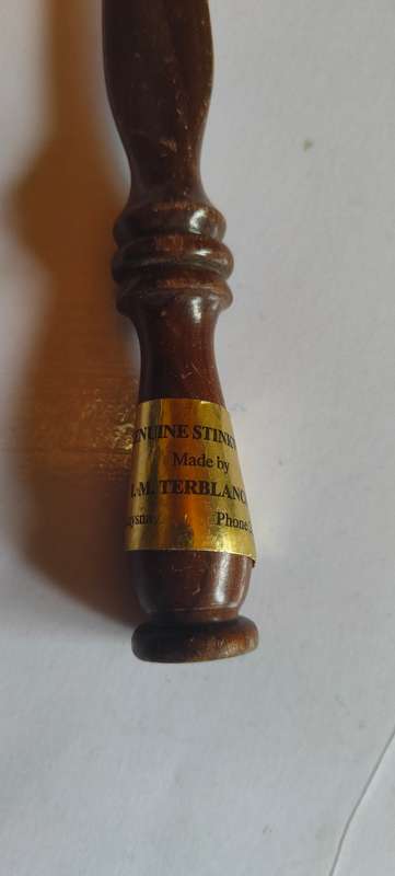 Genuine stinkhout wooden letter opener