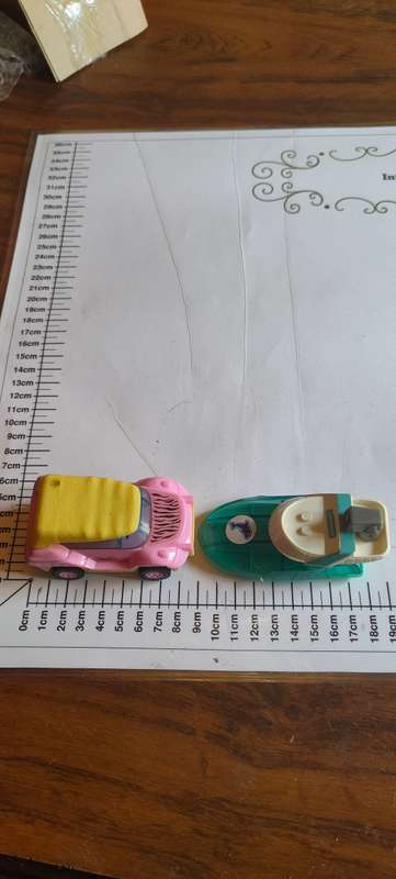 Two happy meals building blocks vehicles - from 2016
