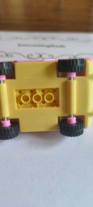 Two happy meals building blocks vehicles - from 2016
