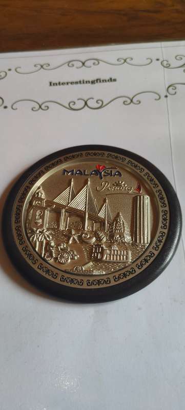Malaysia souvenir plate