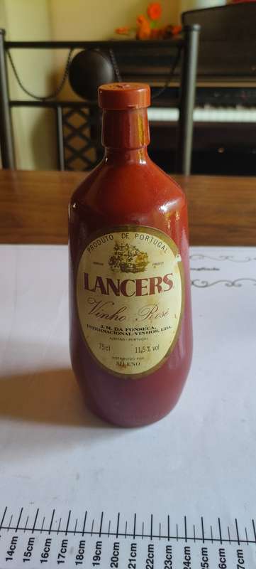 Vintage Lancers Vinho Rosè wine bottle