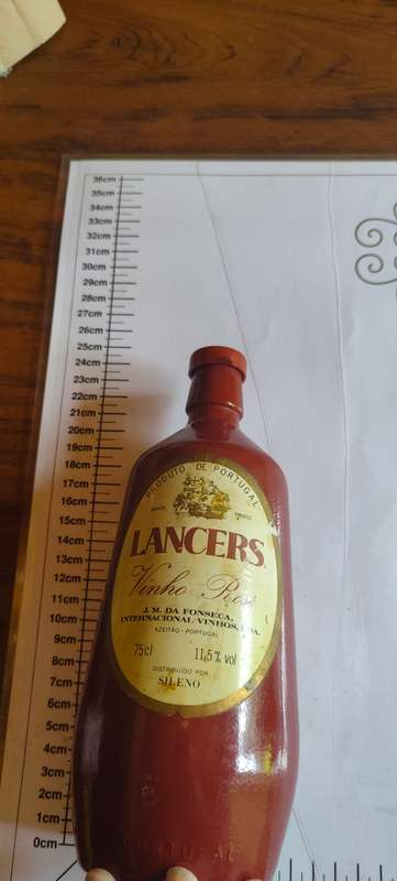 Vintage Lancers Vinho Rosè wine bottle