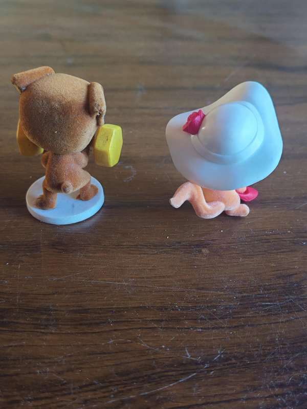 Lot of 2 vintage Sweet box Tatty Teddy figurines