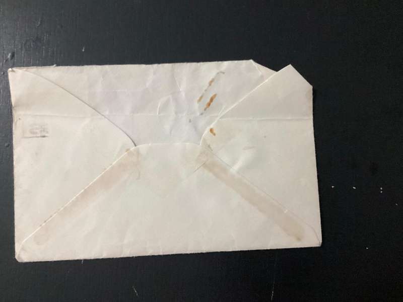 Canada 1947 Red Cross Stamp on Cover - DAMAGE!!