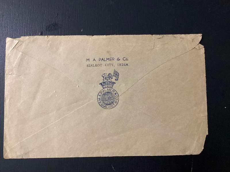 India King George VI 1941 Multiple Stamps on Cover to Canada