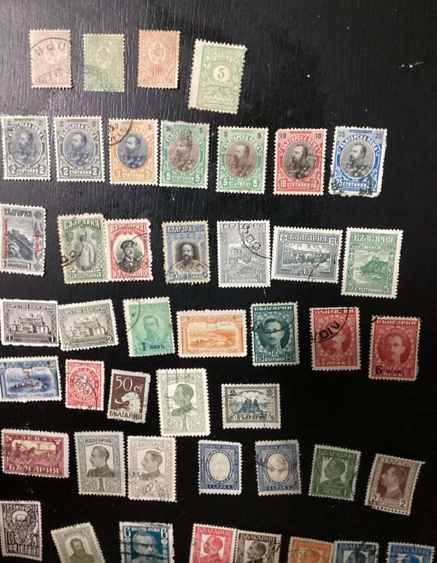 Very large lot of early 1900s Bulgaria Stamps HIGH CV