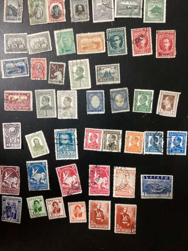 Very large lot of early 1900s Bulgaria Stamps HIGH CV