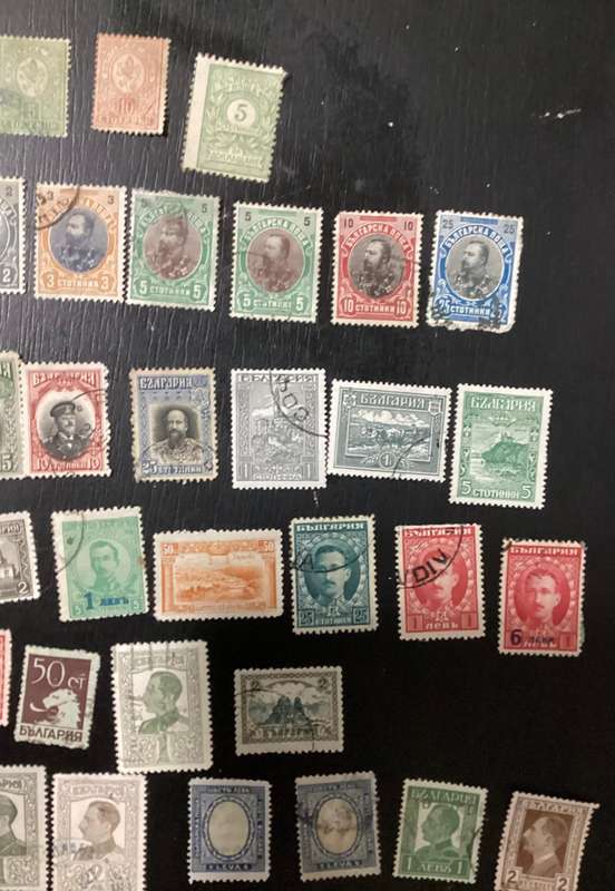 Very large lot of early 1900s Bulgaria Stamps HIGH CV