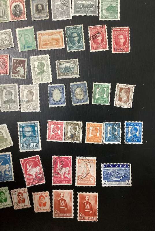 Very large lot of early 1900s Bulgaria Stamps HIGH CV