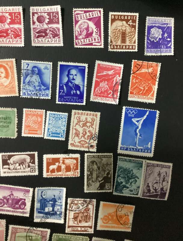 Very large lot of early 1900s Bulgaria Stamps HIGH CV