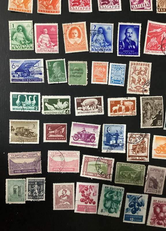 Very large lot of early 1900s Bulgaria Stamps HIGH CV