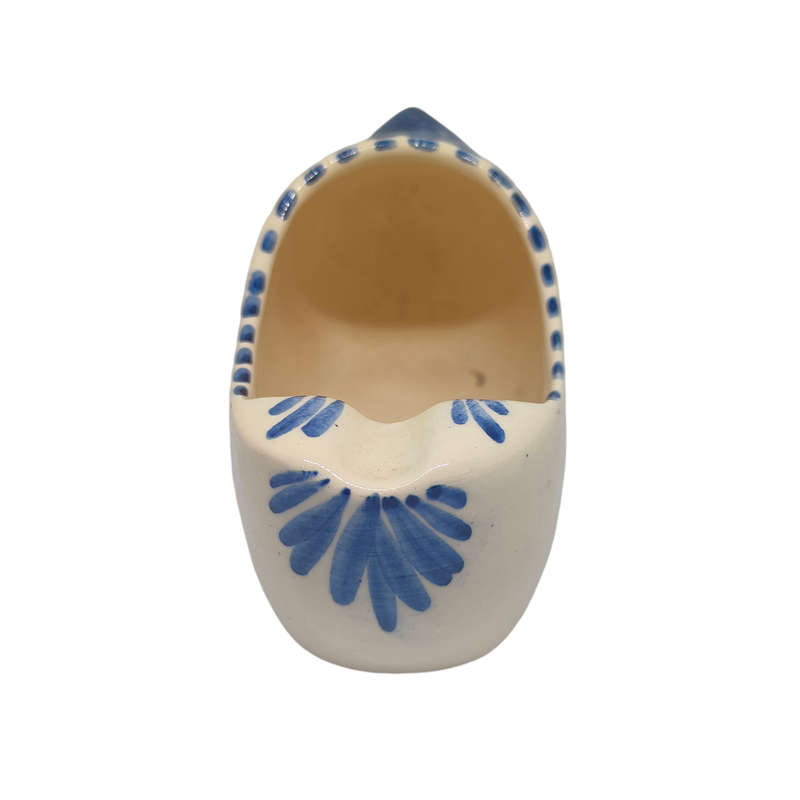 Large vintage Delft clog ashtray