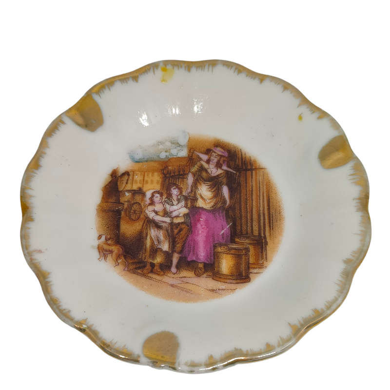 Vintage Limoges style ashtray/pin dish