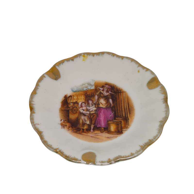 Vintage Limoges style ashtray/pin dish