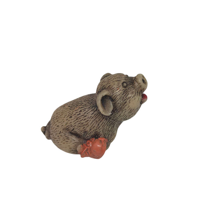 Cute little piggy ornament for printers-tray
