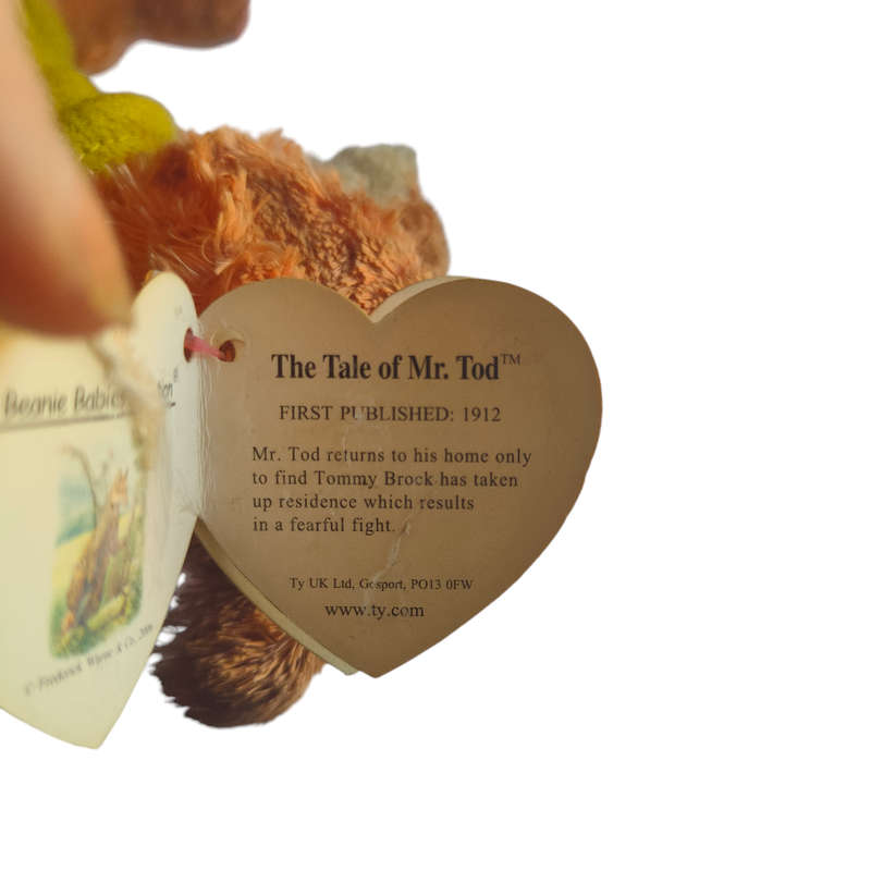 TY beanie - Mr Tod (from Beatrix Potter)