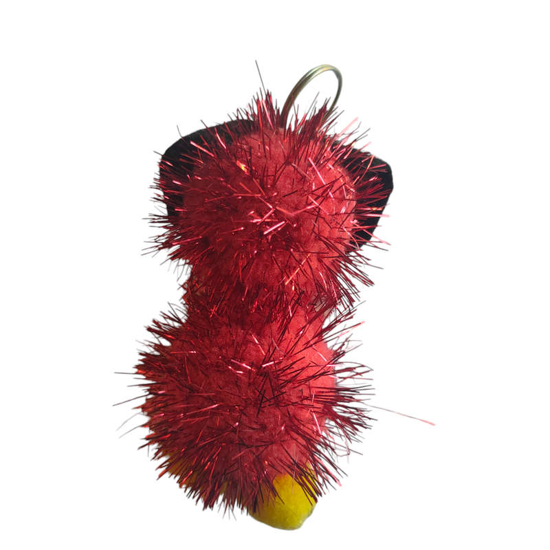 3 plush keyrings