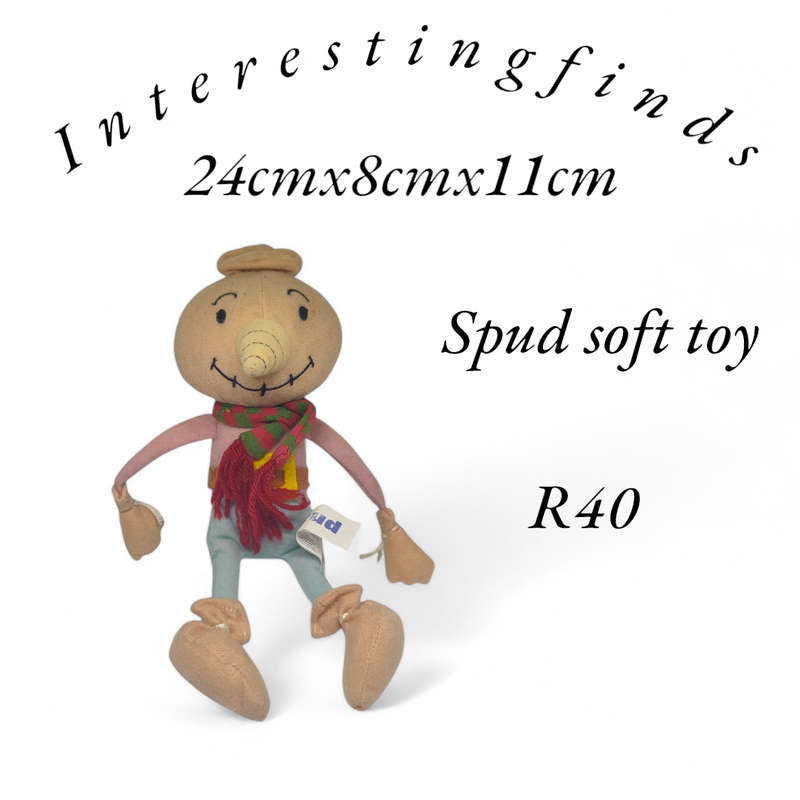 Spud (from Bob the Builder) soft toy