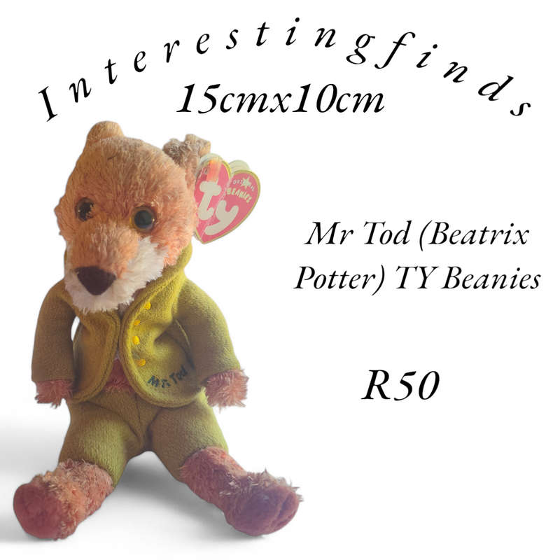 TY beanie - Mr Tod (from Beatrix Potter)