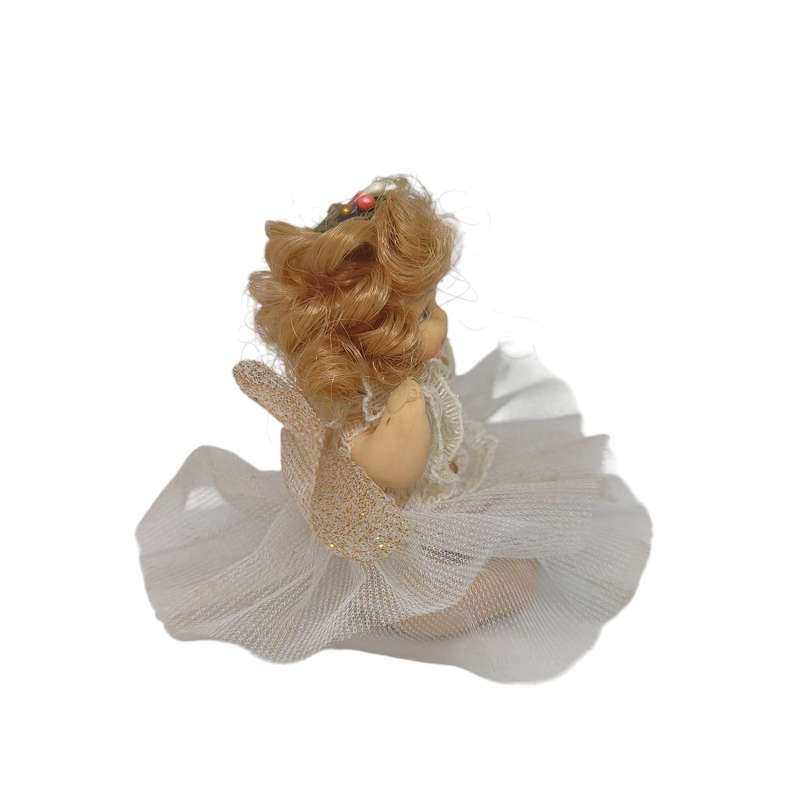 Vintage small porcelain fairy doll