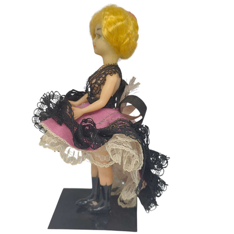 Vintage CanCan boudior doll with sleep eyes