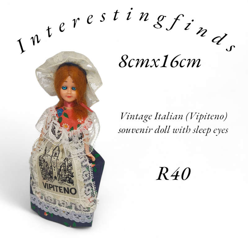 Vintage Italian Vipiteno souvenir doll