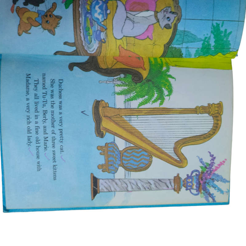 The Aristocats get into mischief children's book