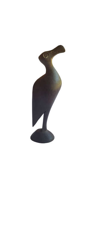 Wooden bird ornament